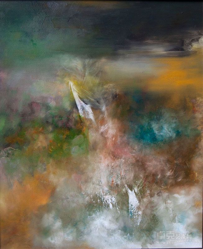 春卉 幻化55×45CM