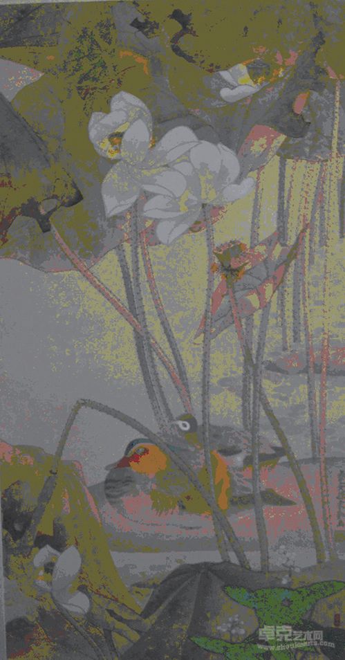 孙家勤 和合神仙图45x90cm