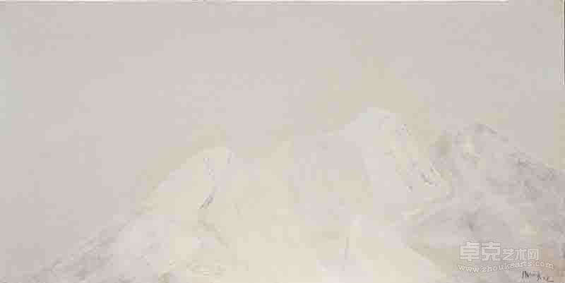 尚扬《风化日志》布面油画62x122cm 2002年7月