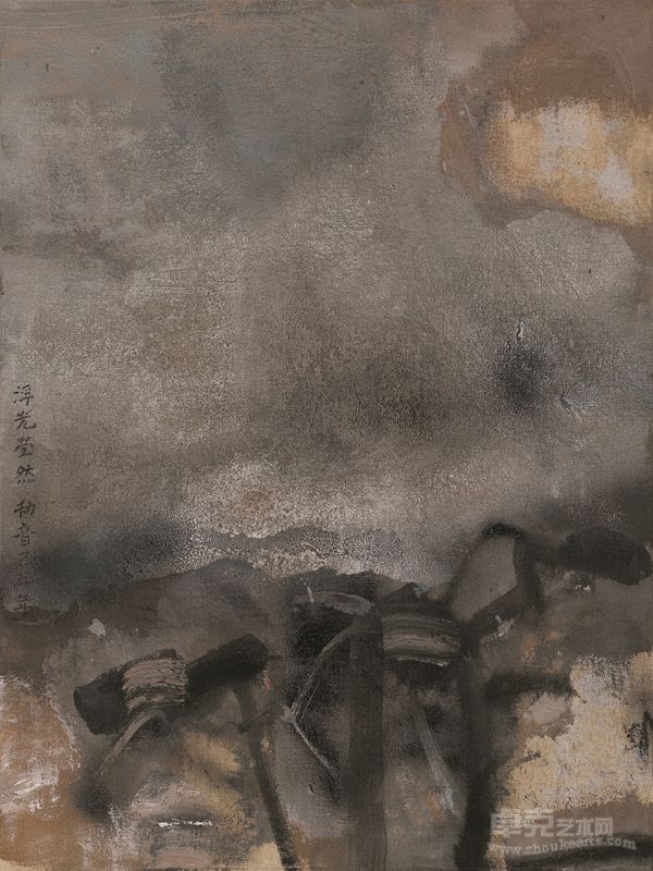 王劼音《浮光》 80×60cm 布上丙烯、油画 2009年