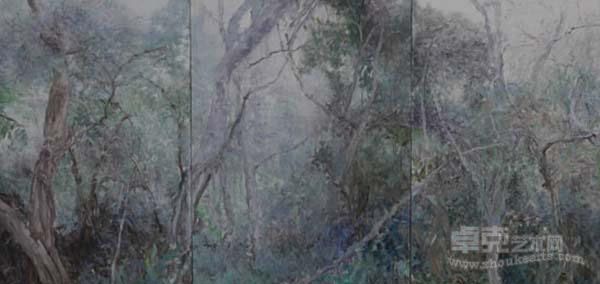 《大风景》 何多苓 300×150cm 2014