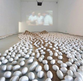 今日美术馆展览现场