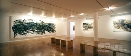 伦敦个展现场