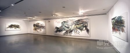 伦敦个展现场