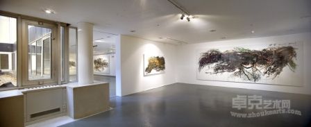 伦敦个展现场