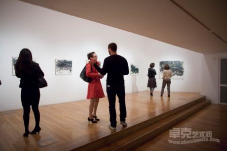 伦敦个展现场