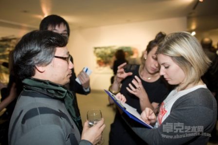 伦敦个展现场