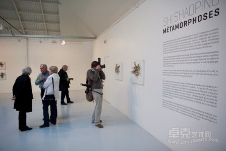 巴黎个展现场