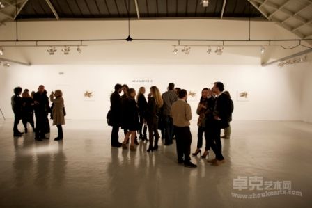 巴黎个展现场