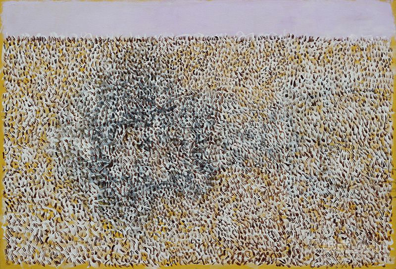 李贤术2013NO.14 布面油画 100x140cm 2013年