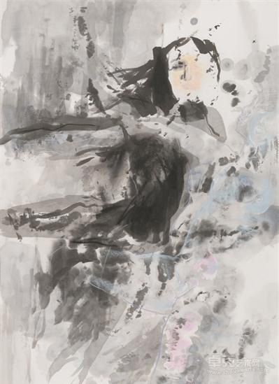 《聊斋卷六》  林帆伟 135x90cm