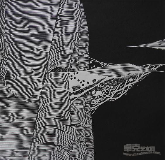 《梦4》  管丽莎 30x31.5cm 2007年