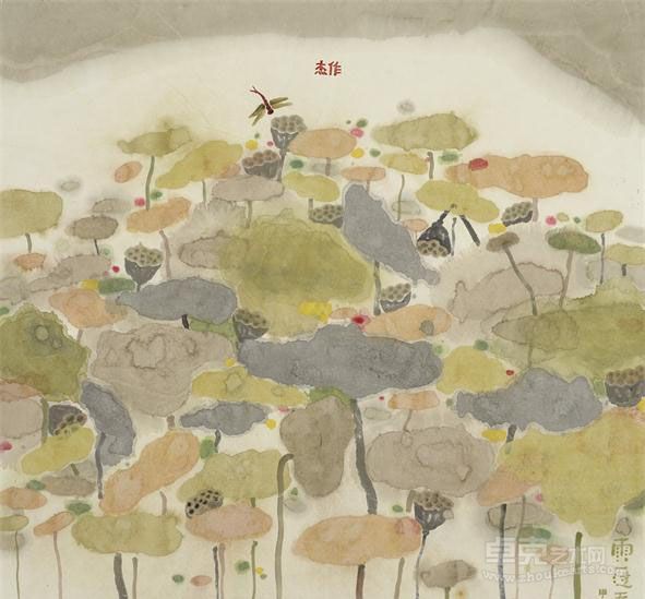 《雨过天必晴》   刘春杰 68×68cm  2014