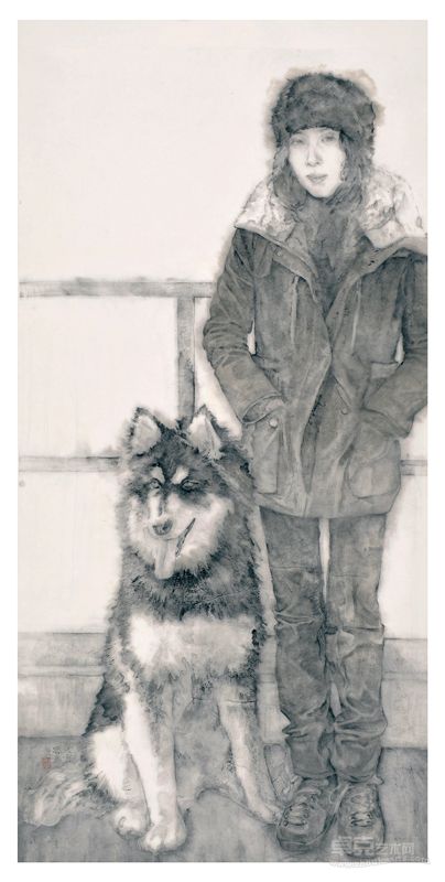 孙磊 沉默的狗138 x 69cm