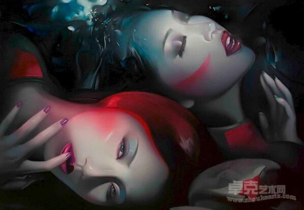 《武妆》  吕岩军 200X150cm 2012年