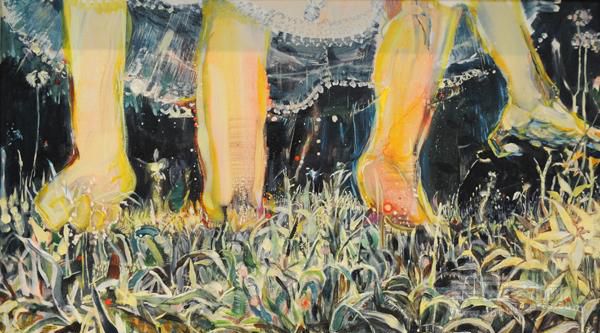 《雨歌》  上田晓子 53x33cm 2011