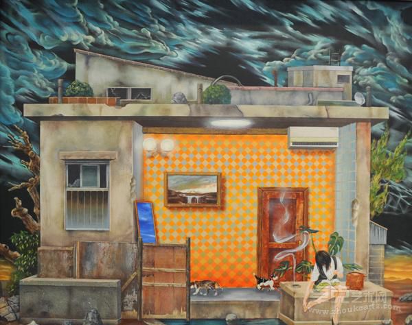 《最远的房间》  大川心平 45x53cm 2010