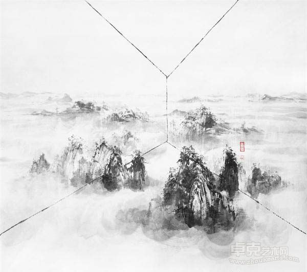 《囹圄》   95x90cm