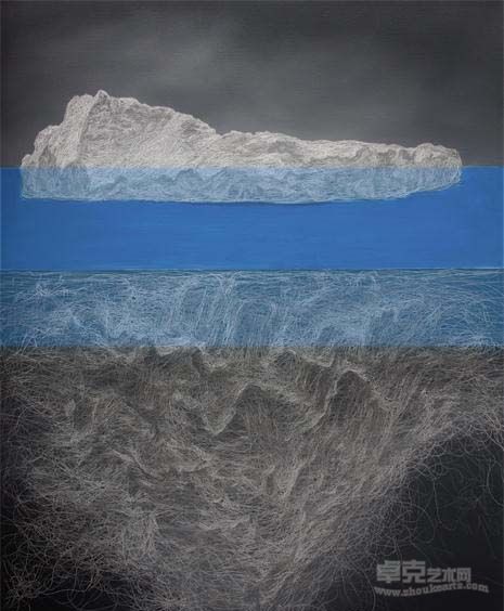 《我们到哪里去？NO.13》  周杰 130x100cm 2014