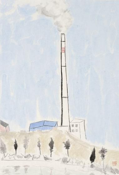 龟山阳   33x52cm 2014年