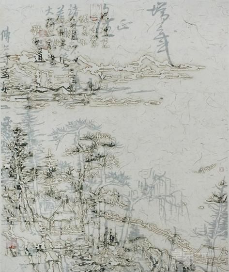 《后山图》  王天德