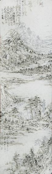 《后山图》  王天德