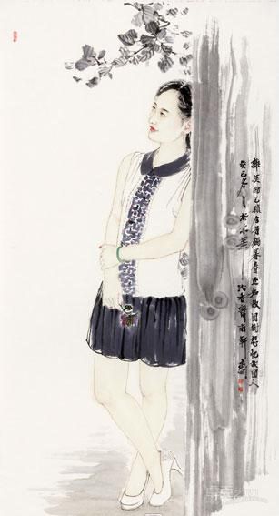青叶   136X68cm