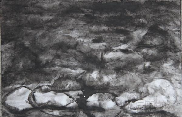 《足音之二》  杨健 30x40cm 2010年