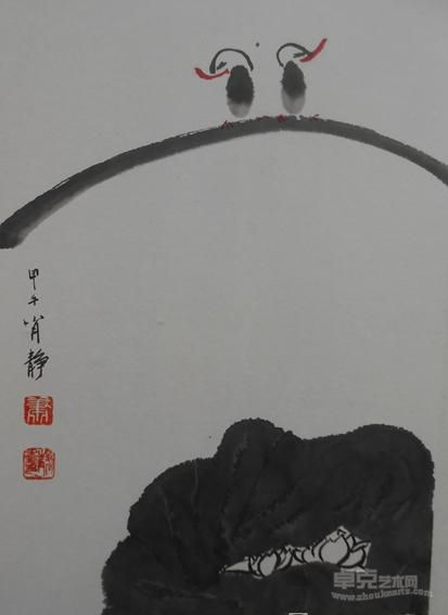 《妙》  肖静 70x40cm 2014年