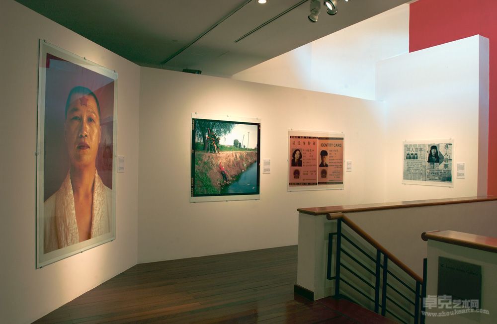 朱发东作品展出现场 新加坡亚洲文明博物馆 2005