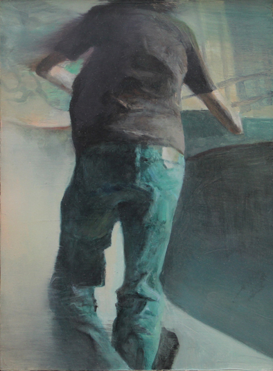 飞 布面油画 30x40cm 2014 赵子韬