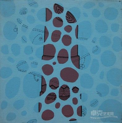 C-2布面综合 25x25cm 2011 肖梦秋