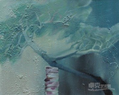 支点1 布面油画 50x40cm 2014 田新亮