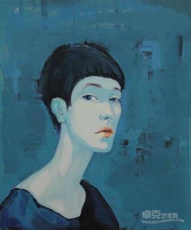 你今天是谁No.16.2012 布面油画 50x60cm 蒋兴