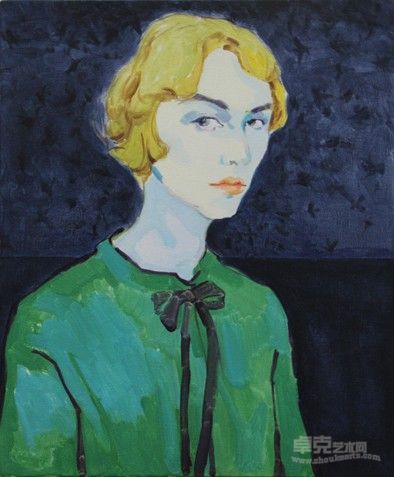 鸦2013 布面油画 50x60cm 蒋兴