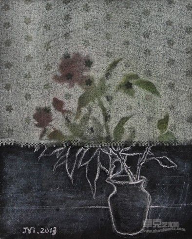 透光系列30 布面丙烯 40x50cm 2013 江云涛