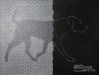 透光系列4 布面丙烯 75x110cm 江云涛