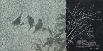 透光系列1 布面丙烯 50x100cm 江云涛
