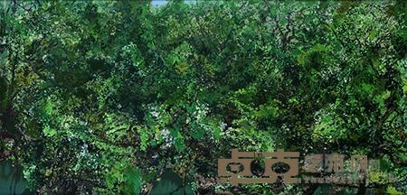 幽翠 120 x 250cm  布面油画 2012