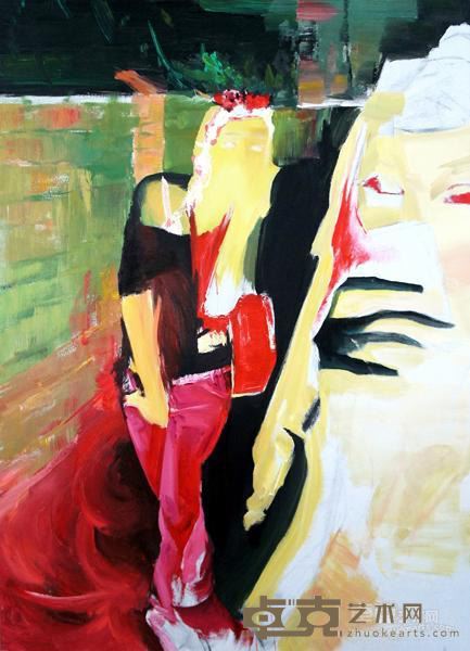《隐身之焰火之十》 100x140cm 2015