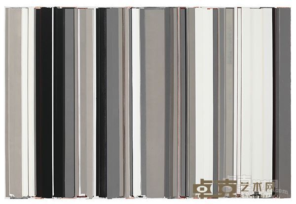 2015第6号 布面油画、丙烯、织物染料、水性染料 200×300cm 2015