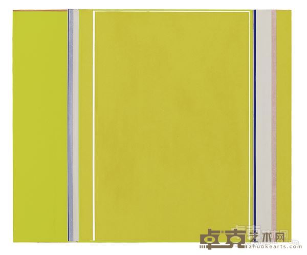 重屏 黄之一 康戴里纸 50×60cm 2015