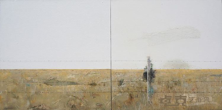 迷霭75x150cm布面油画2014