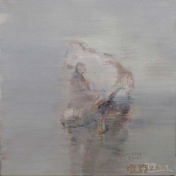 沉迷75x75cm 布面油画2014