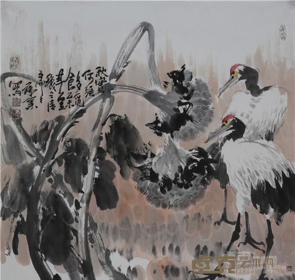 秋实何须多觅食 68x68 2015年