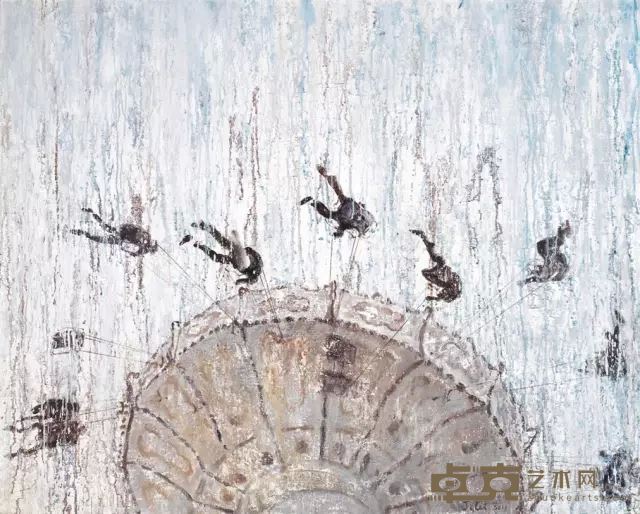 吉磊 《摩天轮》 布面油画 120cm×150cm 2011