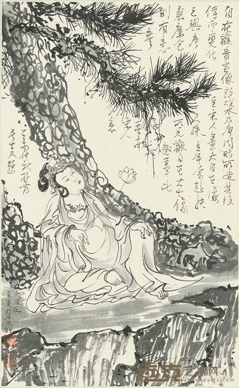 自在观音像