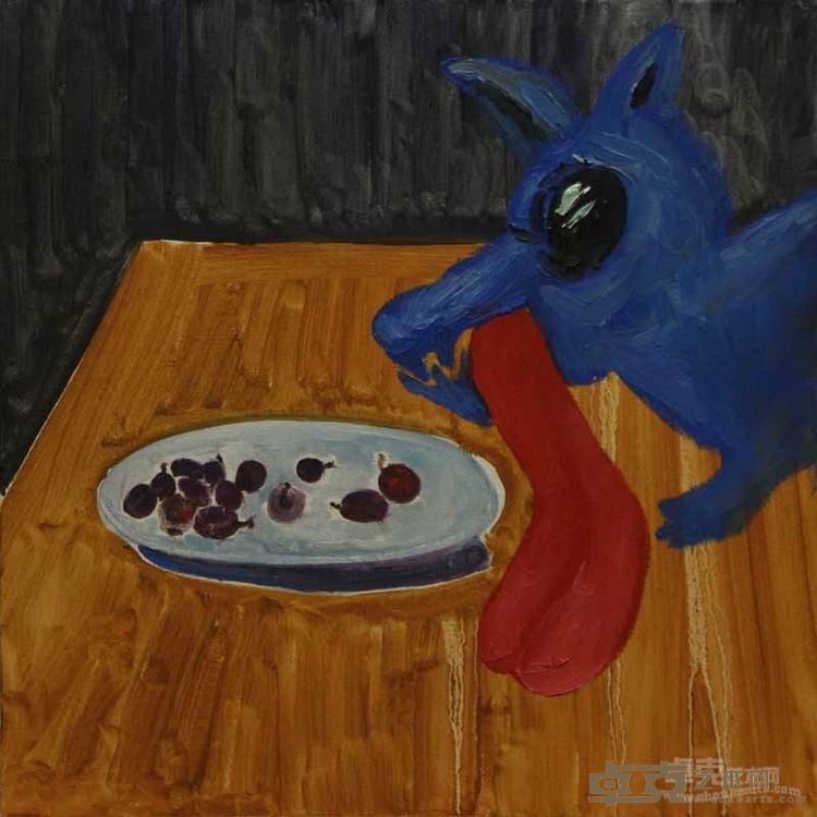 等待的时光 50x50cm    布面油画     2015