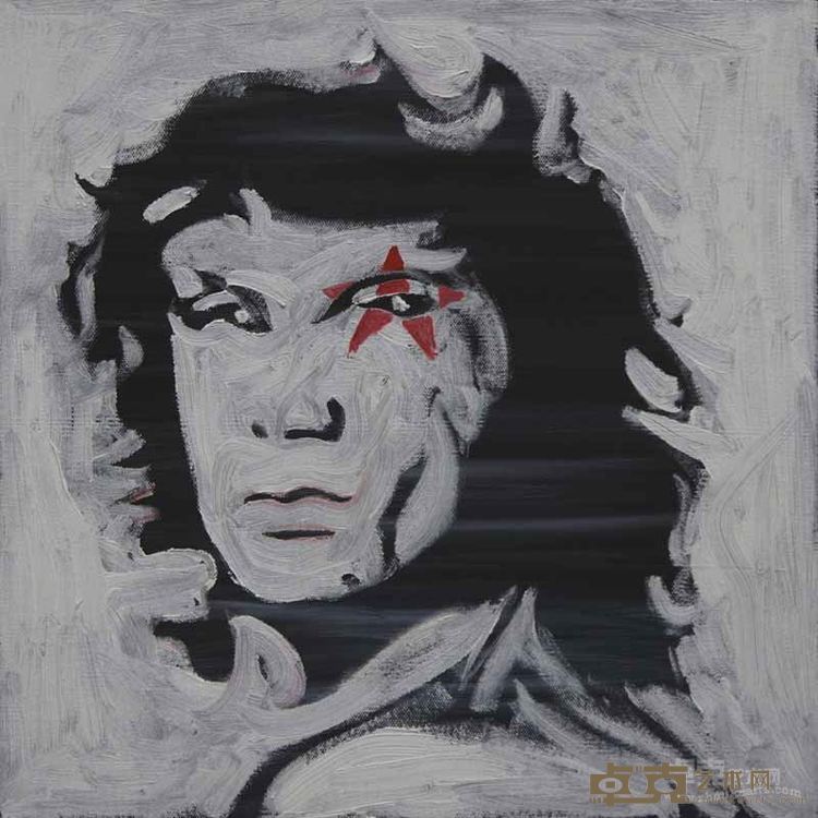 桂冠诗歌 50x50cm    布面油画   2015