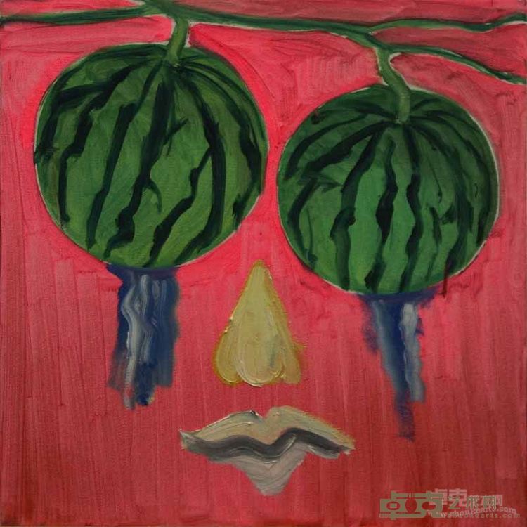 回家看望我的家 50x50cm    布面油画   2015